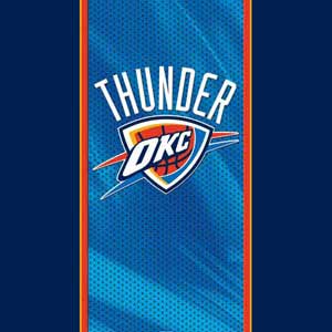 NBA Oklahoma City Thunder Blue Jersey Cochlear Nucleus 6 Skin